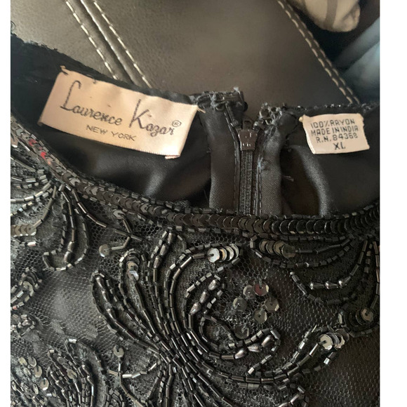 Vintage Laurence Kazar Beaded Blouse - Picture 5 of 5